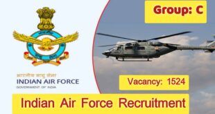 Indian Air Force Group C Recruitment 2021